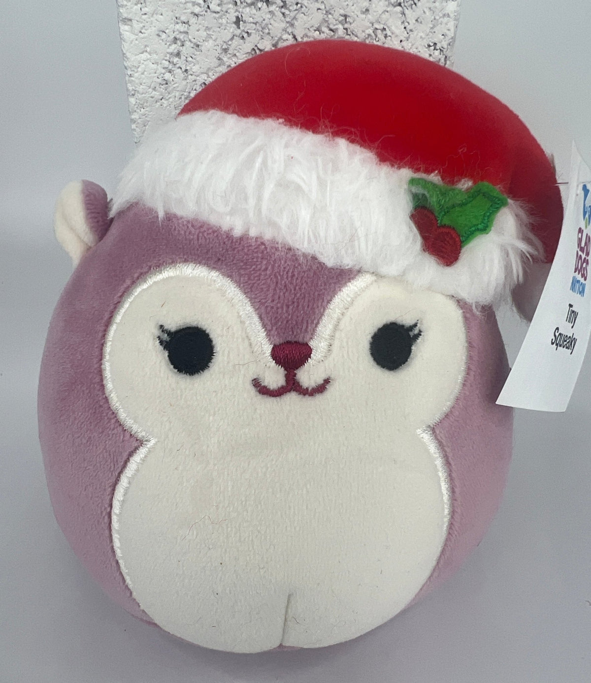 Tiny Stuffed & SQUEAKY Plush Holiday Dog & Cat Toys - Glad Dogs Nation | ALL Profits Donated