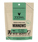 Vital Essentials Cat Freeze Dried Trout Minnows - Glad Dogs Nation | ALL Profits Donated