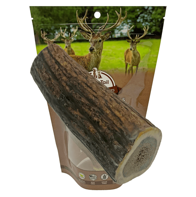 White Tail Naturals Elk Antler Dog Chews: Large & Extra Large - Glad Dogs Nation | ALL Profits Donated