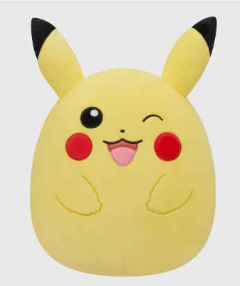 Pokemon Stuffed & Squeaky Dog Toys: All Sizes