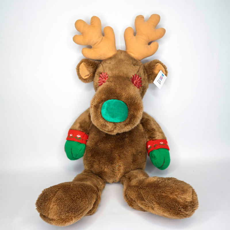 XXLarge Stuffed & SQUEAKY Plush Holiday Dog Toys - Glad Dogs Nation | ALL Profits Donated