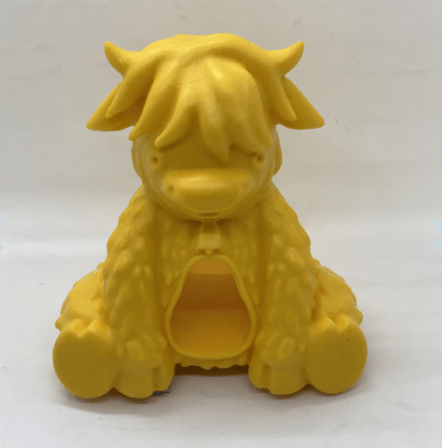 Yeti Dog Yak Cheese Chew Puff & Play Dog Chew Treat Dispenser: Hangry Yak Orange or Yellow - Glad Dogs Nation | ALL Profits Donated