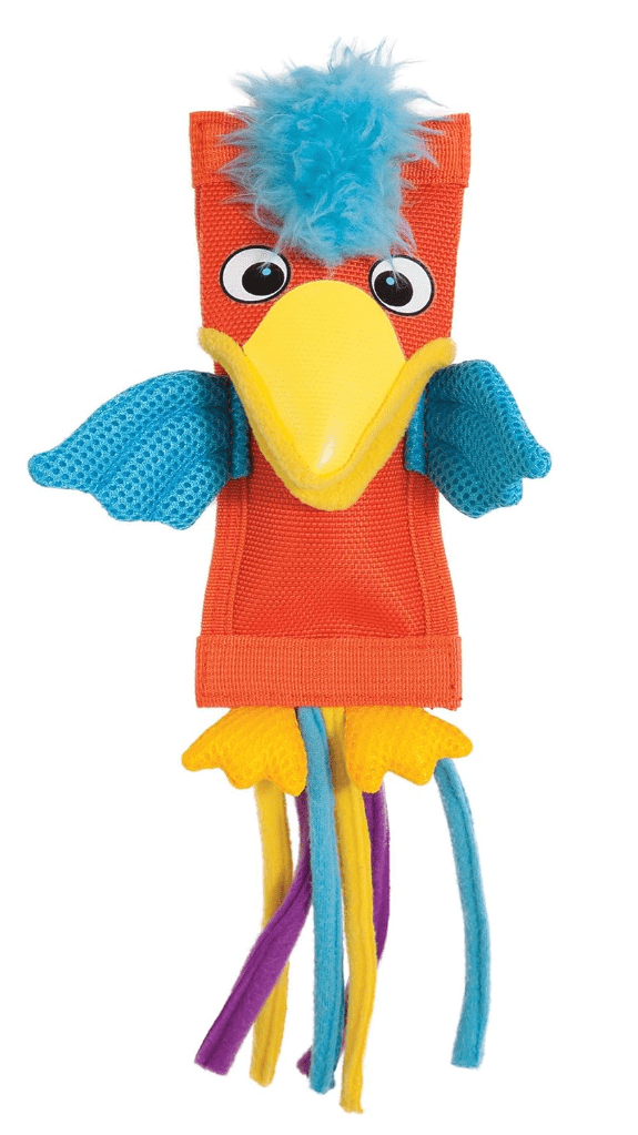 Zoobilee® Firehose Dog Toys: Parrot or Frog - Glad Dogs Nation | ALL Profits Donated