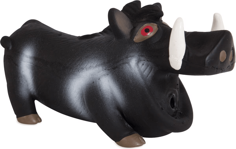 Zoobilee® Grunting Latex Warthog Dog Toy - Glad Dogs Nation | ALL Profits Donated