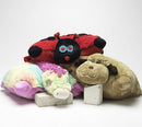 Pillow Pals Squeaky Stuffed Dog Toys: M, L & XL