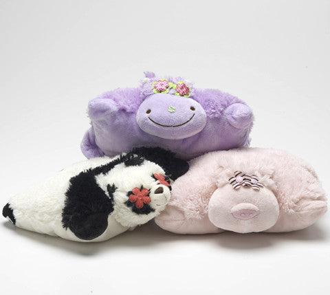 Pillow Pals Squeaky Stuffed Dog Toys: M, L & XL - Glad Dogs Nation | ALL profits donated