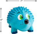 Outward Hound Tootiez Hedgehog Squeaky Grunting Stuffing-Free Natural Latex Dog Toy