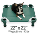 4Legs4Pets Elevated Dog Bed: 22"x22"