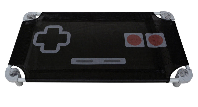 4Legs4Pets Elevated Dog Bed: Retro Nintendo Gaming - Glad Dogs Nation | ALL Profits Donated