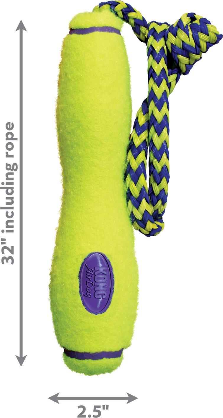 KONG AirDog Fetch Stick with Rope Dog Toy: Large - Glad Dogs Nation | ALL profits donated