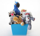 Into the Wild Dog & Puppy Gift Basket: 3 Sizes / Choice of Squeak or Non-Squeak