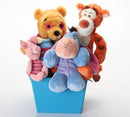 Bucket of Pooh Large SQUEAKY Dog Toys Gift Basket