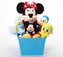 'Toon Town Cartoon Character SQUEAKY Dog & Puppy Gift Basket: 3 Sizes