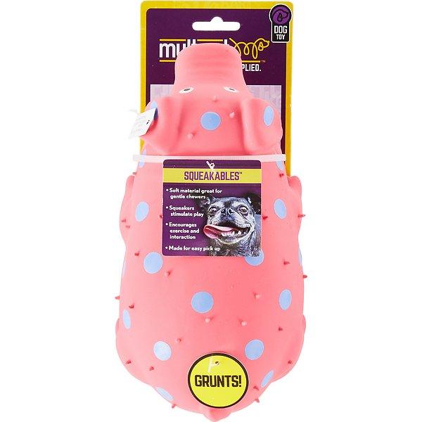Multipet SQUEAKABLES Globlets Latex Big 9 Pig