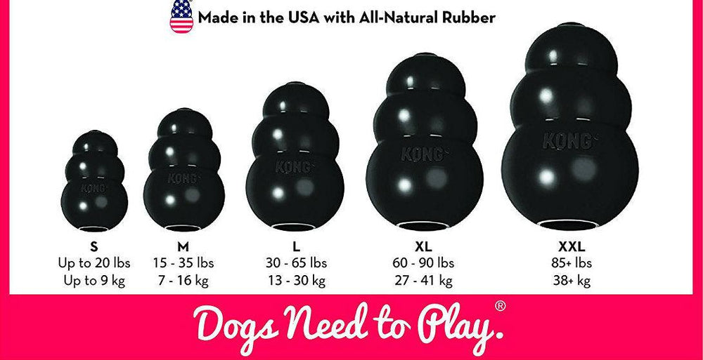 KONG Extreme Dog Toy 5 Sizes CHEAPER THAN CHEWY