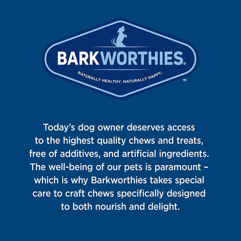 Barkworthies Braided 12" Bully Sticks Dog Treat - Glad Dogs Nation | ALL profits donated