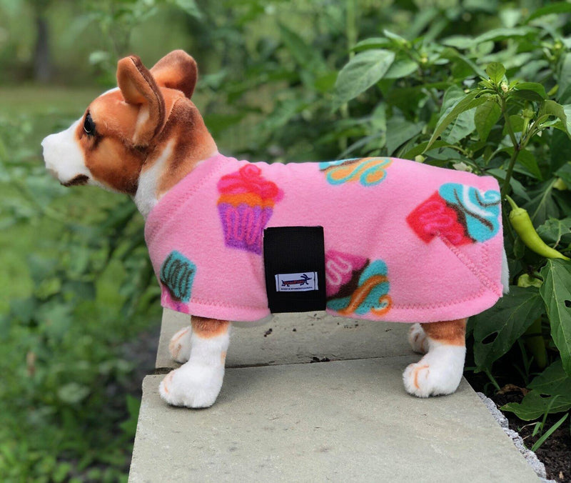 SnugPups Double Lined Poly Fleece Coats with Ruffles - Glad Dogs Nation | ALL profits donated