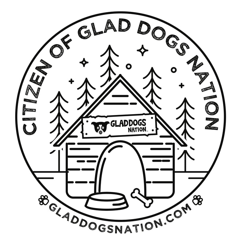 Citizen of Glad Dogs Nation Long Sleeved Hooded Tee - Glad Dogs Nation | www.GladDogsNation.com
