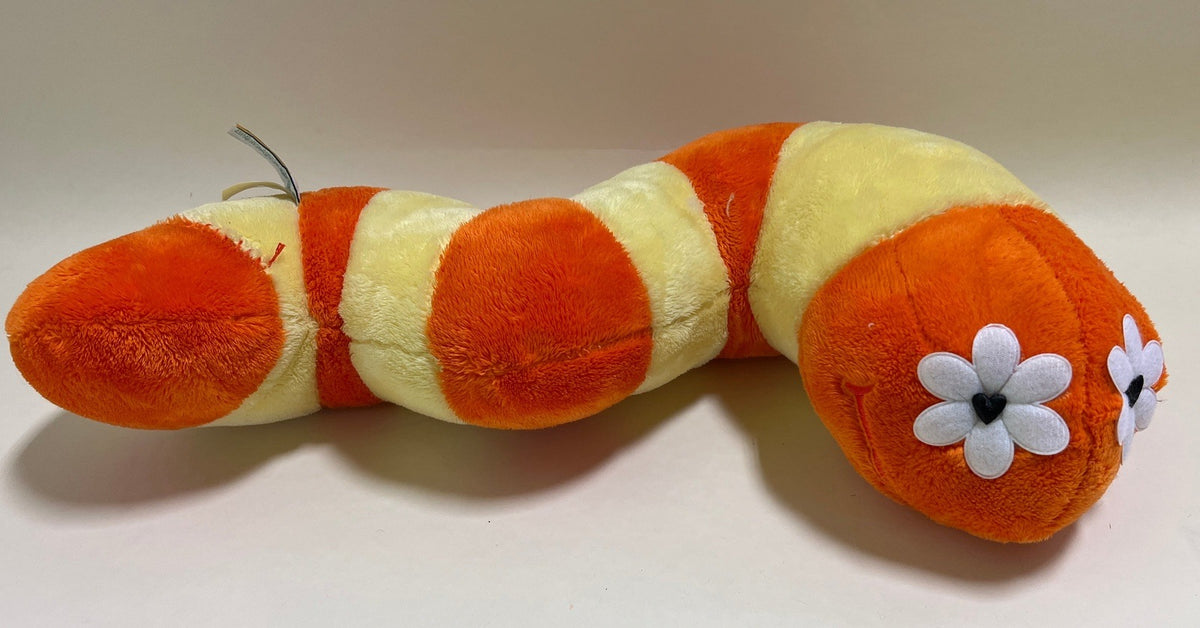 25 OFF Stuffed Squeaky Snake Multiple Squeaker Dog Toys