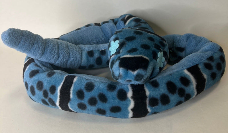 Stuffed & Squeaky Snake Multiple Squeaker Dog Toys