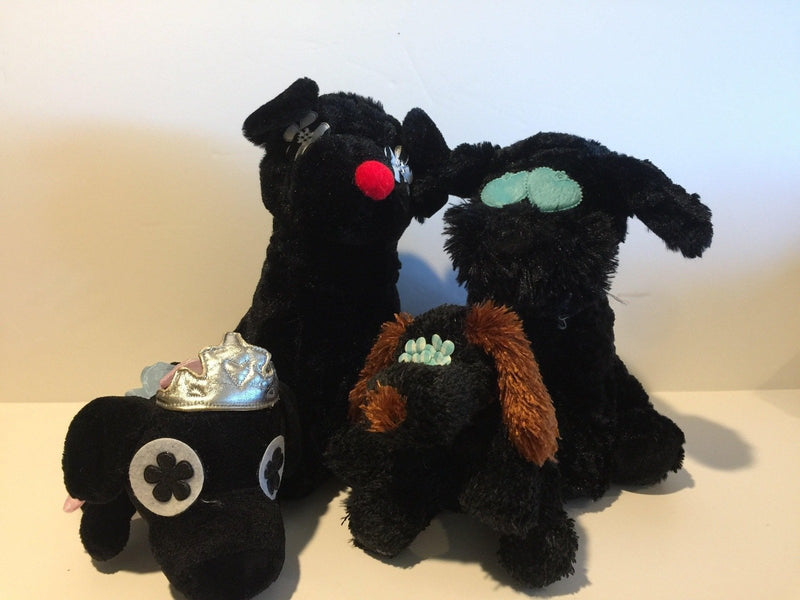 Mini Me Squeaky Breed Dog Toy: Black Mutts - Glad Dogs Nation | ALL profits donated
