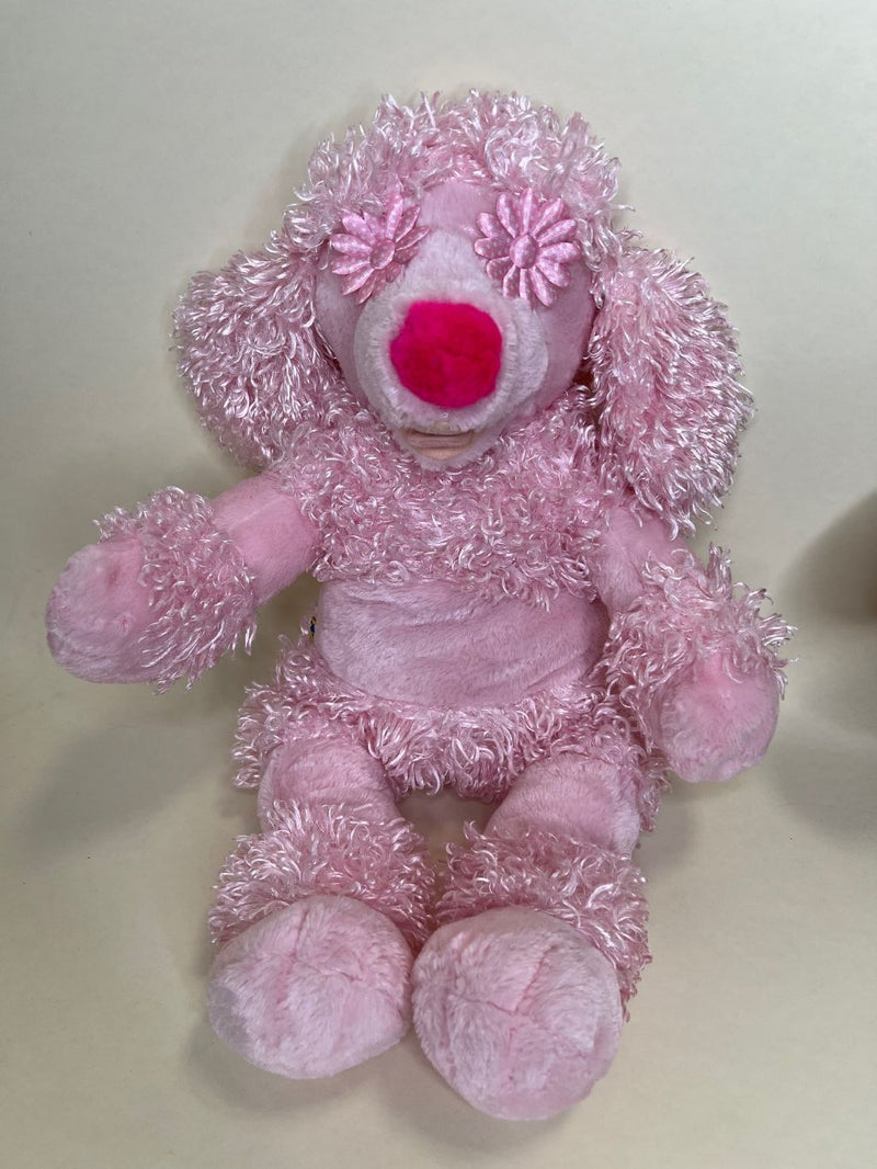 Mini Me Squeaky Breed Dog Toy: Poodle