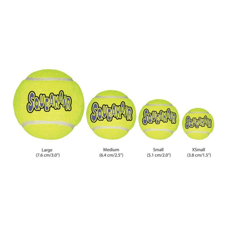 10% OFF! 3-Pack KONG SqueakAir Balls: XSmall & Small - Glad Dogs Nation | www.GladDogsNation.com