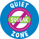 Tiny NO SQUEAK Stuffed Toy for Dogs & Cats