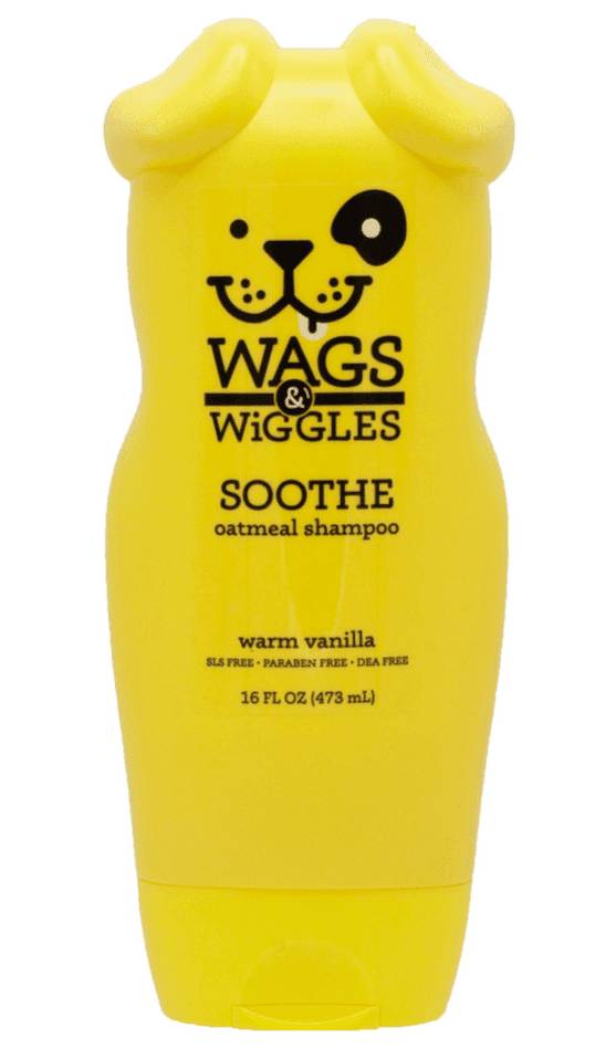 Wags & Wiggles Soothe Oatmeal Dog Shampoo 16 oz. - Glad Dogs Nation | ALL profits donated