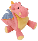 goDog Bubble Plush Coral Dragon With Chew Guard Technology: 2 Sizes