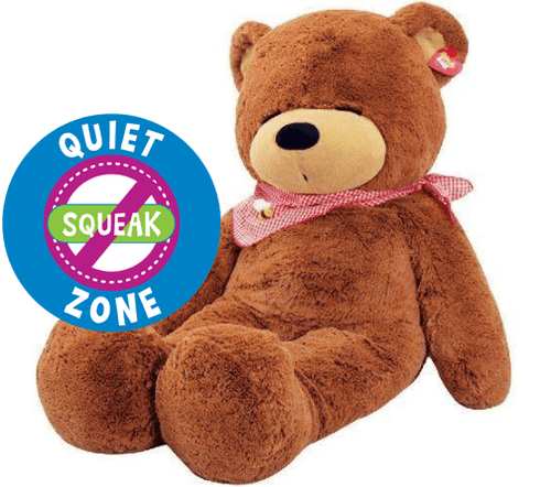 Big teddy bear for dogs sales