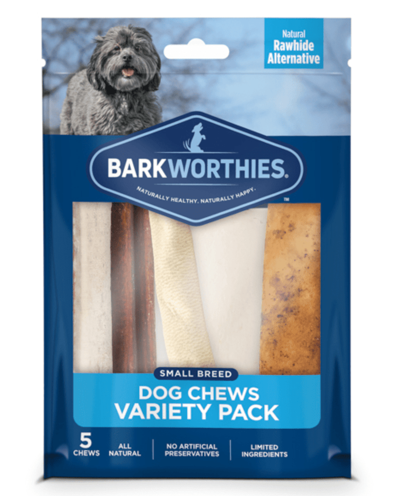 Barkworthies Small Dog Variety Chew Pack