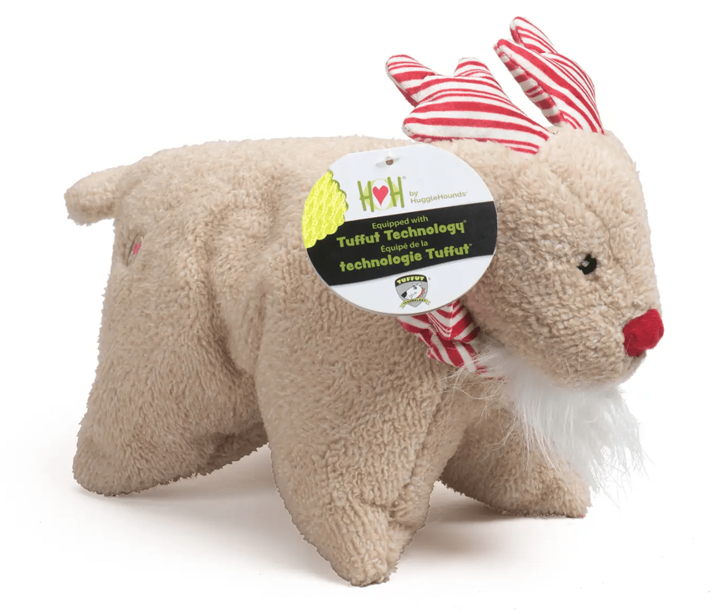 $8 OFF HuggleHounds Peppermint Collection Squooshie™ Reindeer: Large