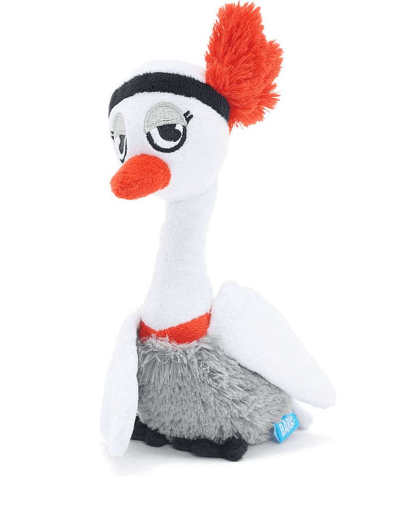 BARK Flo the Flapper Duck Squeak & Crinkle Dog Toy