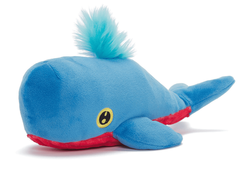 BARK Moby Lick Squeaky Plush Dog Toy