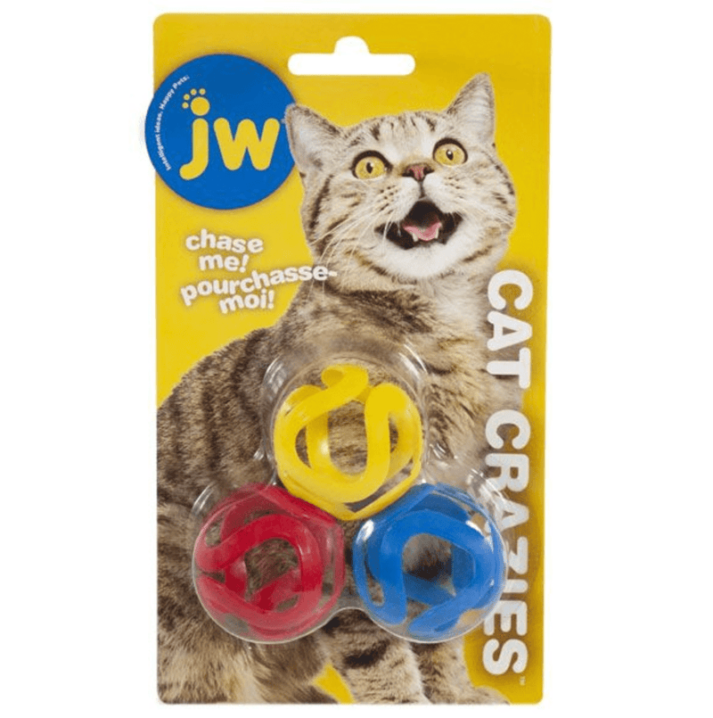 JW Pets Cat Crazies Cat & Kitten Toys: 3 Pack