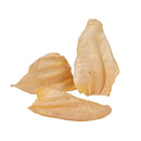 Barking Buddha Natural White Cow Ears: Small & Large