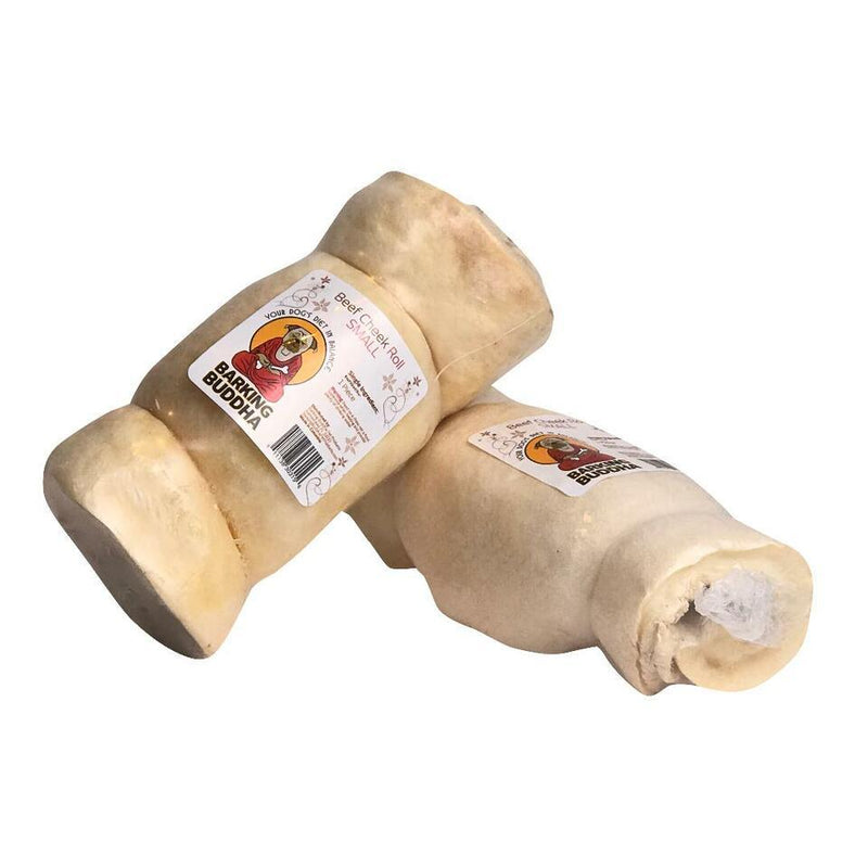 Barking Buddha Beef Cheek ROLL: Small & Large - Glad Dogs Nation | ALL Profits Donated