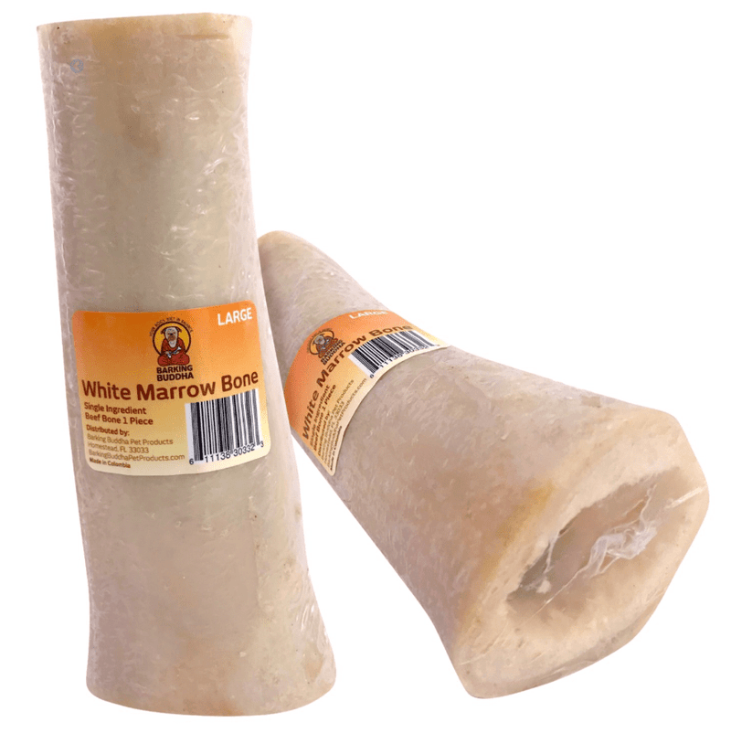 Barking Buddha White Marrow Bones: Small, Medium & Large Dogs - Glad Dogs Nation | ALL Profits Donated