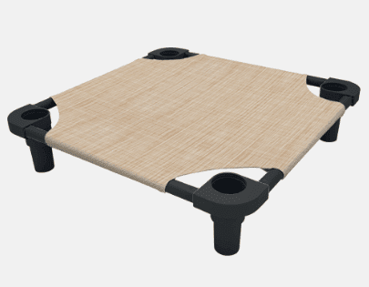 Legs4Pets Elevated Dog Bed: 40"x40" - Glad Dogs Nation | ALL profits donated