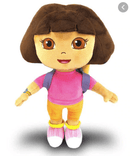 Medium 'Toon Town Famous Character Stuffed & Squeaky Dog Toys: 8"-10"