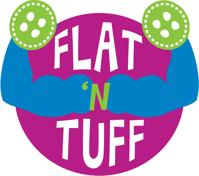 FLAT 'N TUFF No-Stuffing SQUEAKY Holiday Dog Toys