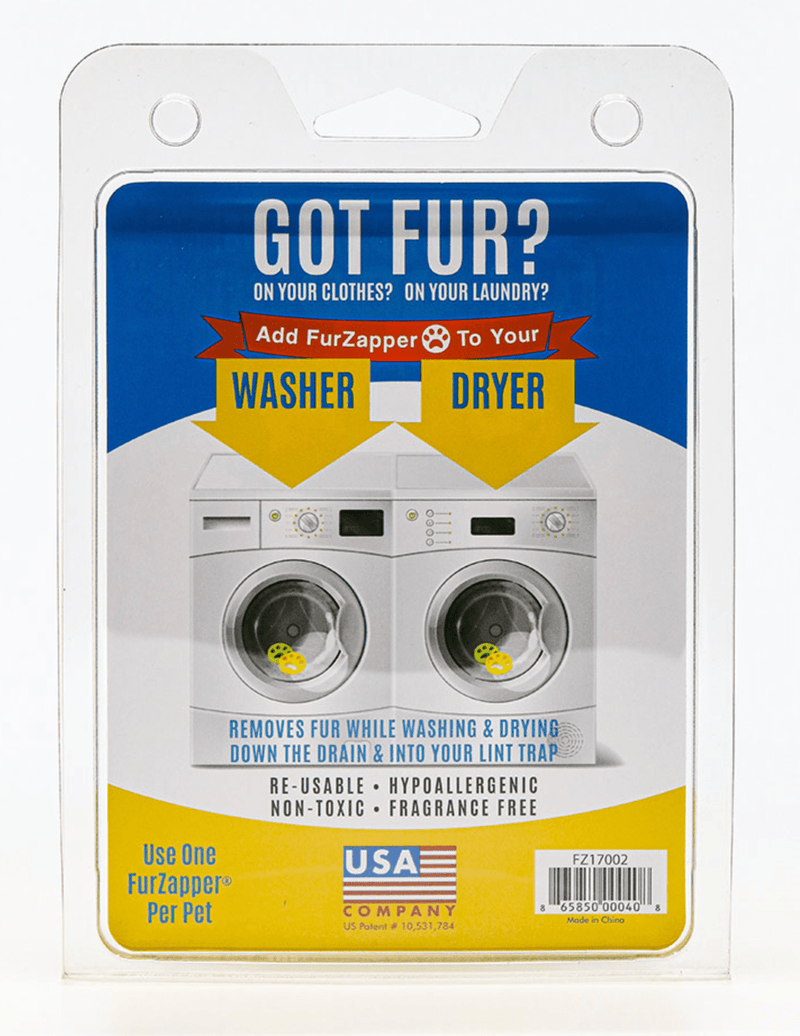 Fur Zapper Pet Hair Remover for the Laundry - Glad Dogs Nation | ALL Profits Donated