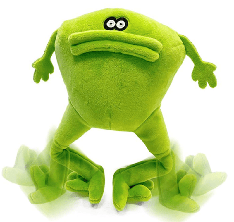 goDog Action Plush Frog / It Moves!