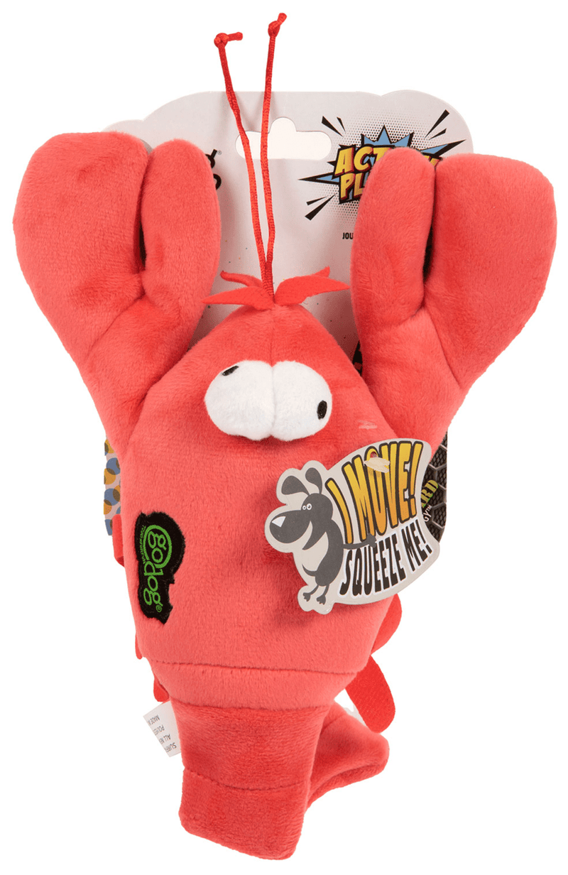 goDog Action Plush Lobster / It Moves!