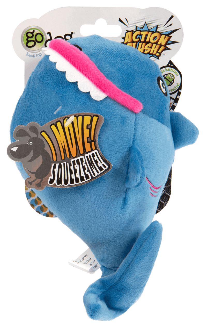 goDog Action Plush Shark / It Moves!