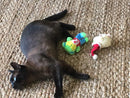 Kitty Combo Catnip & Rattle Cat Toy / Organic Catnip - Glad Dogs Nation | ALL Profits Donated