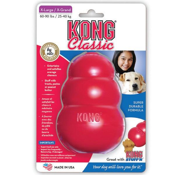 Kong Classic Dog Toy: 5 Sizes / CHEAPER THAN CHEWY! - Glad Dogs Nation | ALL Profits Donated