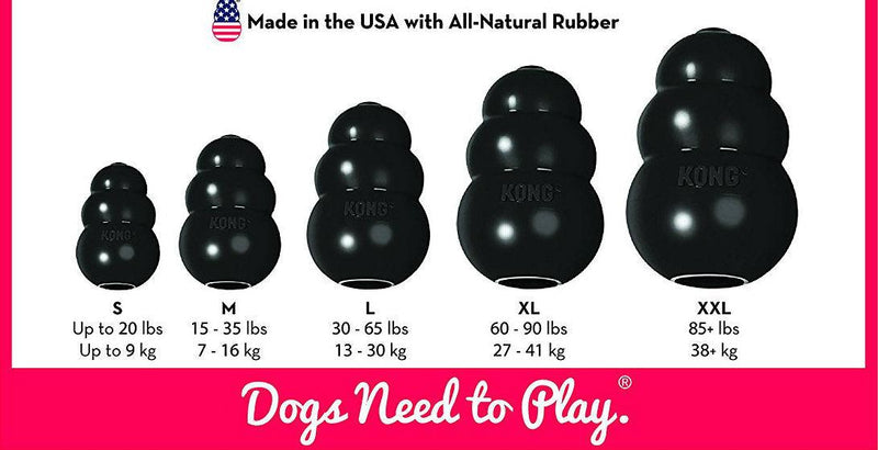 KONG Extreme Dog Toy: 5 Sizes / CHEAPER THAN CHEWY! - Glad Dogs Nation | ALL Profits Donated