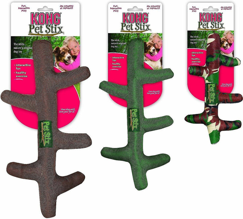 Kong Pet Stix Dog Toss & Chew Toy: 2 Sizes, Choose Color - Glad Dogs Nation | ALL Profits Donated